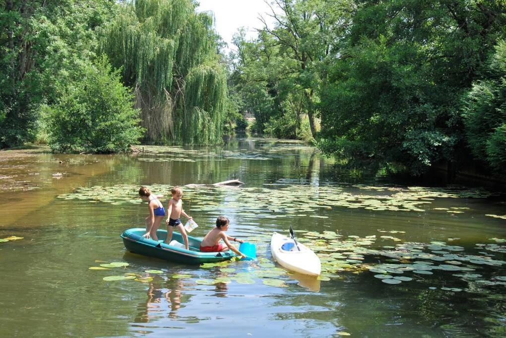 Magnifique Moulin Proche Chablis, Jacuzzi Et Riviere Annay-sur-Serein Exterior foto