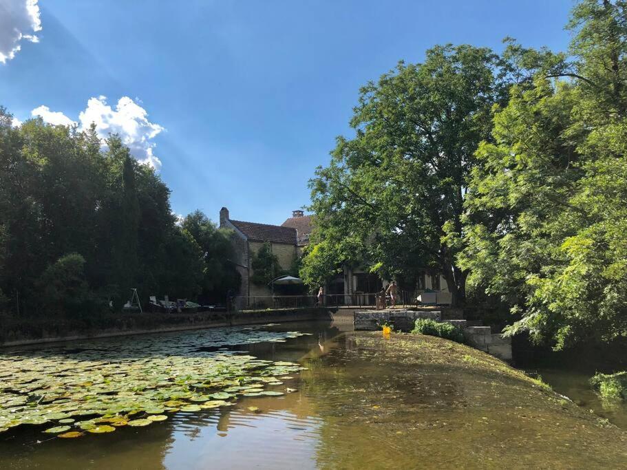 Magnifique Moulin Proche Chablis, Jacuzzi Et Riviere Annay-sur-Serein Exterior foto