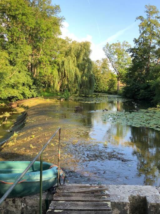 Magnifique Moulin Proche Chablis, Jacuzzi Et Riviere Annay-sur-Serein Exterior foto